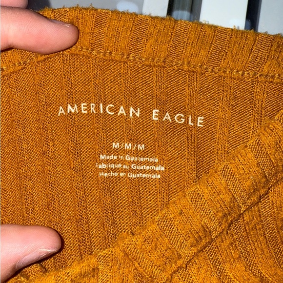 American Eagle Outfitters Yellow Ribbed Fitted Camisole - Picture 4 of 4